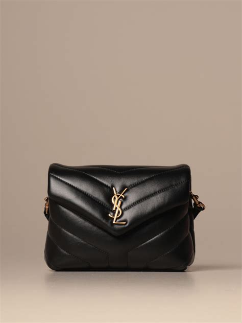 borse ysl con fiore nera nadia vintage|Borse a mano YVES SAINT LAURENT .